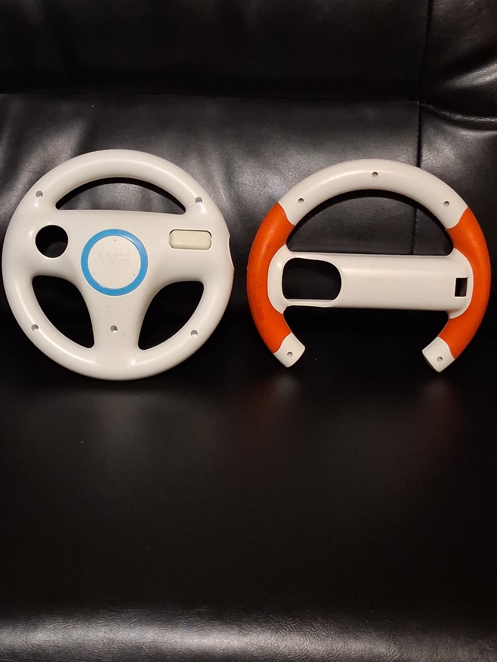 Pair of Nintendo Wii Steering Wheel Controllers